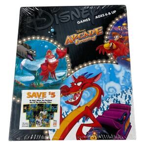 Disney Arcade Frenzy PC CD-Rom Game New Sealed Disney Interactive Windows 95/98